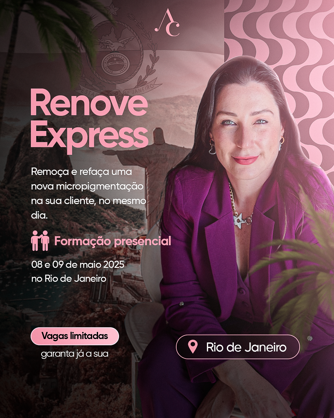 Curso Renove Express Presencial no Rio Maio 2025